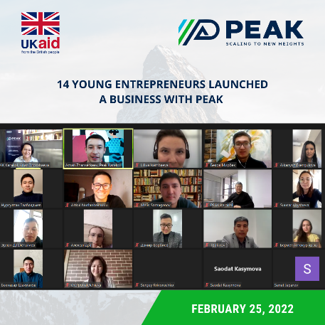 14 Young Entrepreneurs Launched Businesses with PEAK