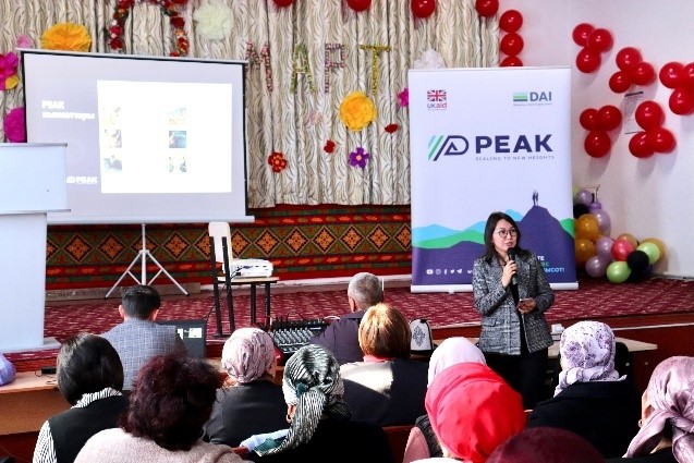 PEAK Osh Met with Women Entrepreneurs of Nooken Region in Jalal-Abad